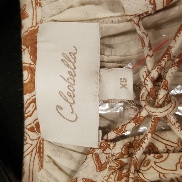 💕CLEOBELLA💕 Rosy Mini Dress ~ Border Print Boho Small XS NWT - Picture 14 of 16